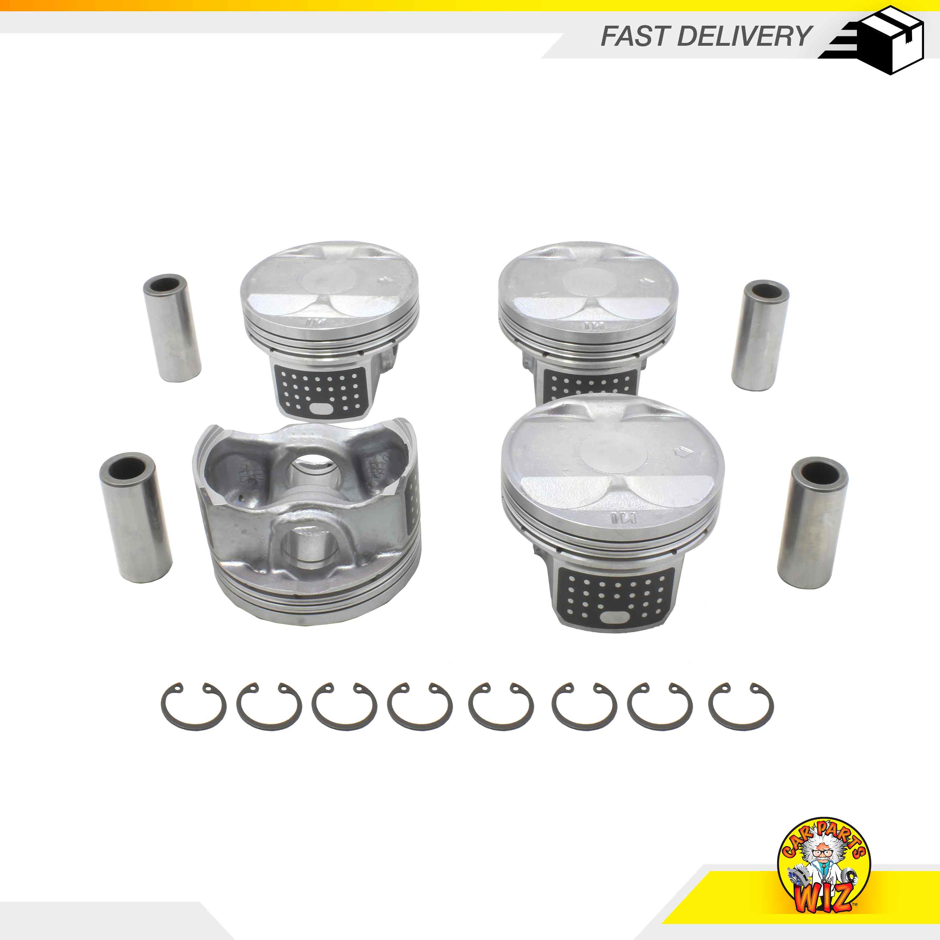 Piston Set STD Size FITS 1115 Acura Honda ILX Civic TSX 2.4L DOHC